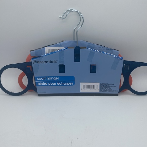 Essentials scarf and belt hanger’s velvet fabric closet organization dorm NWT - Picture 5 of 6